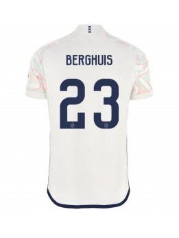 Moški Nogometna dresi replika Ajax Steven Berghuis #23 Gostujoči 2023-24 Kratek rokav